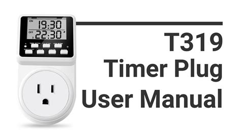 1 x <strong>Digital Timer</strong> Outlet 1 x User Manual. . Techbee digital timer instructions